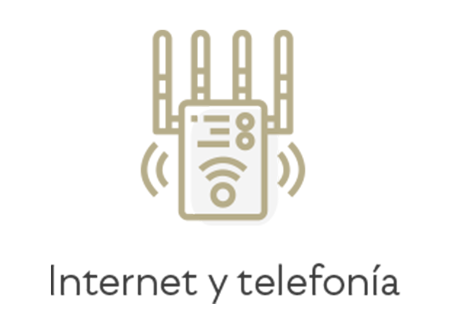 Servicios de Telefonía e Internet